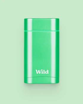 Caption: a green lighter with the word wild on it