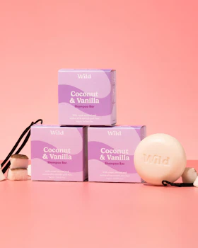 Caption: a couple of soaps sitting on top of each other
