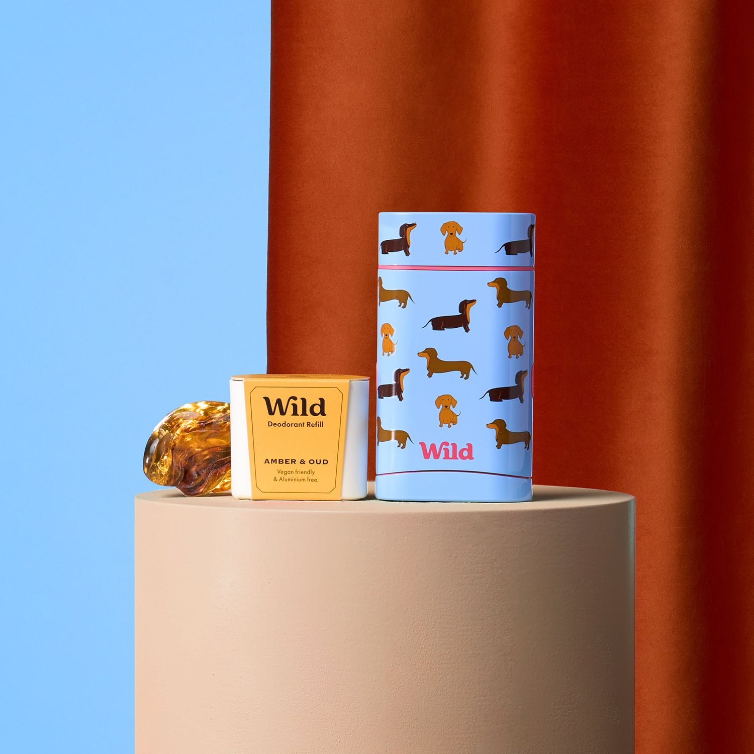 Caption: a couple of items sitting on top of a table