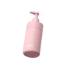 Caption: a pink bottle with the word wild on it