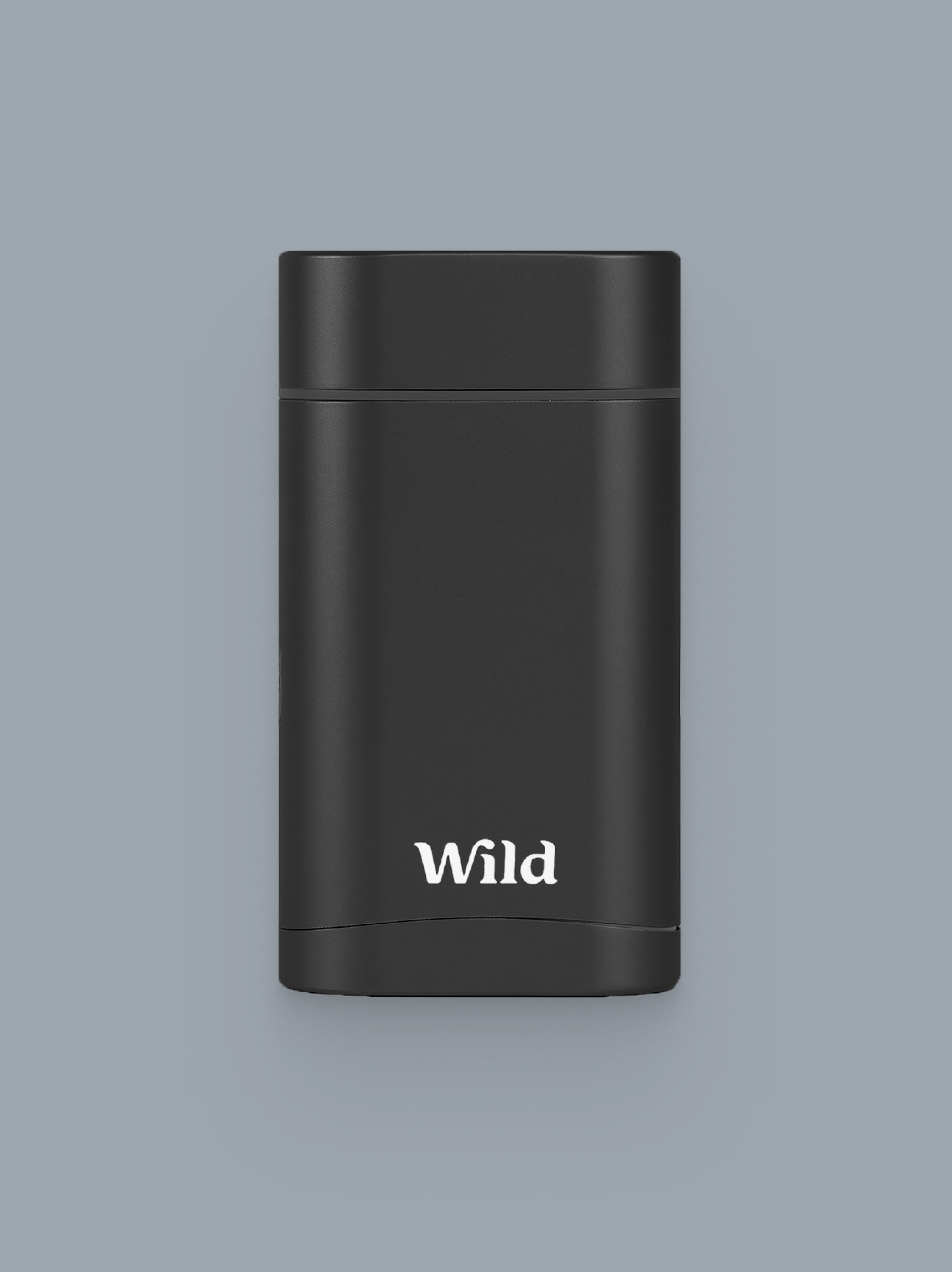 Caption: a black lighter with the word wild on it
