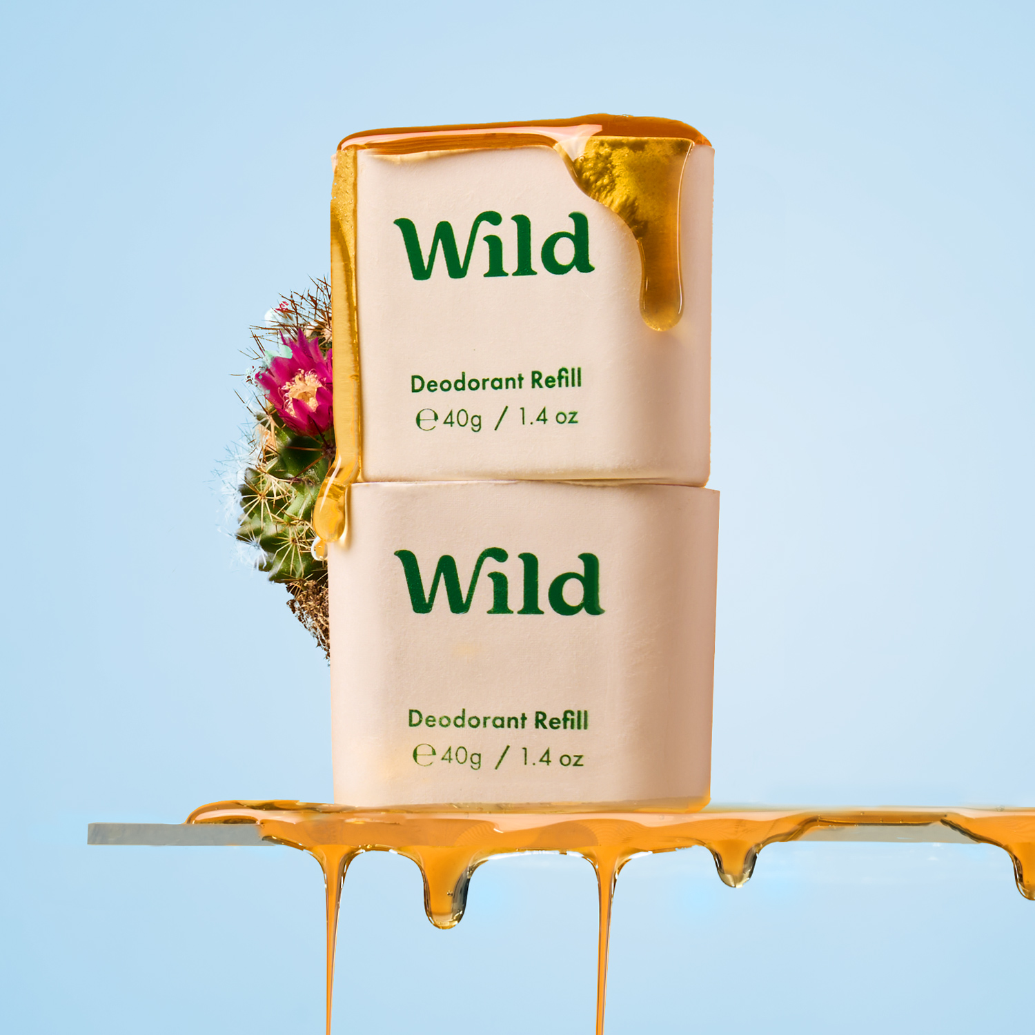 Onderschrift: een paar dozen wild op een plank