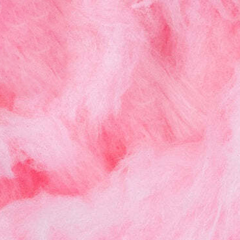 Légende : gros plan d'une texture de laine rose