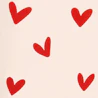 Caption: a picture of a bunch of red hearts on a white background