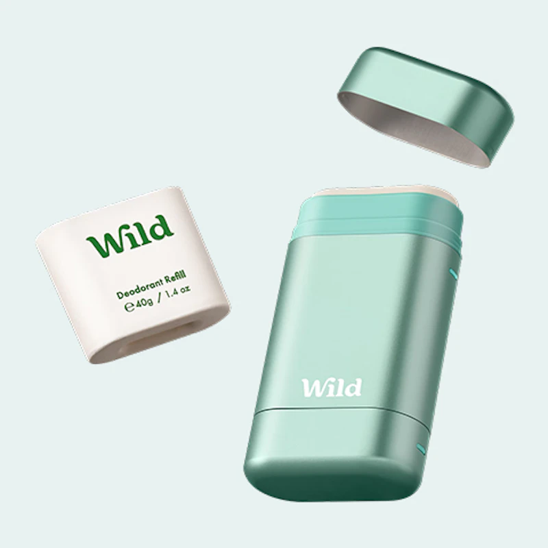 Free Case When You Buy 3 Refills at Wild Natural Deodorant