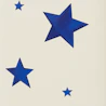 Caption: three blue stars on a white background