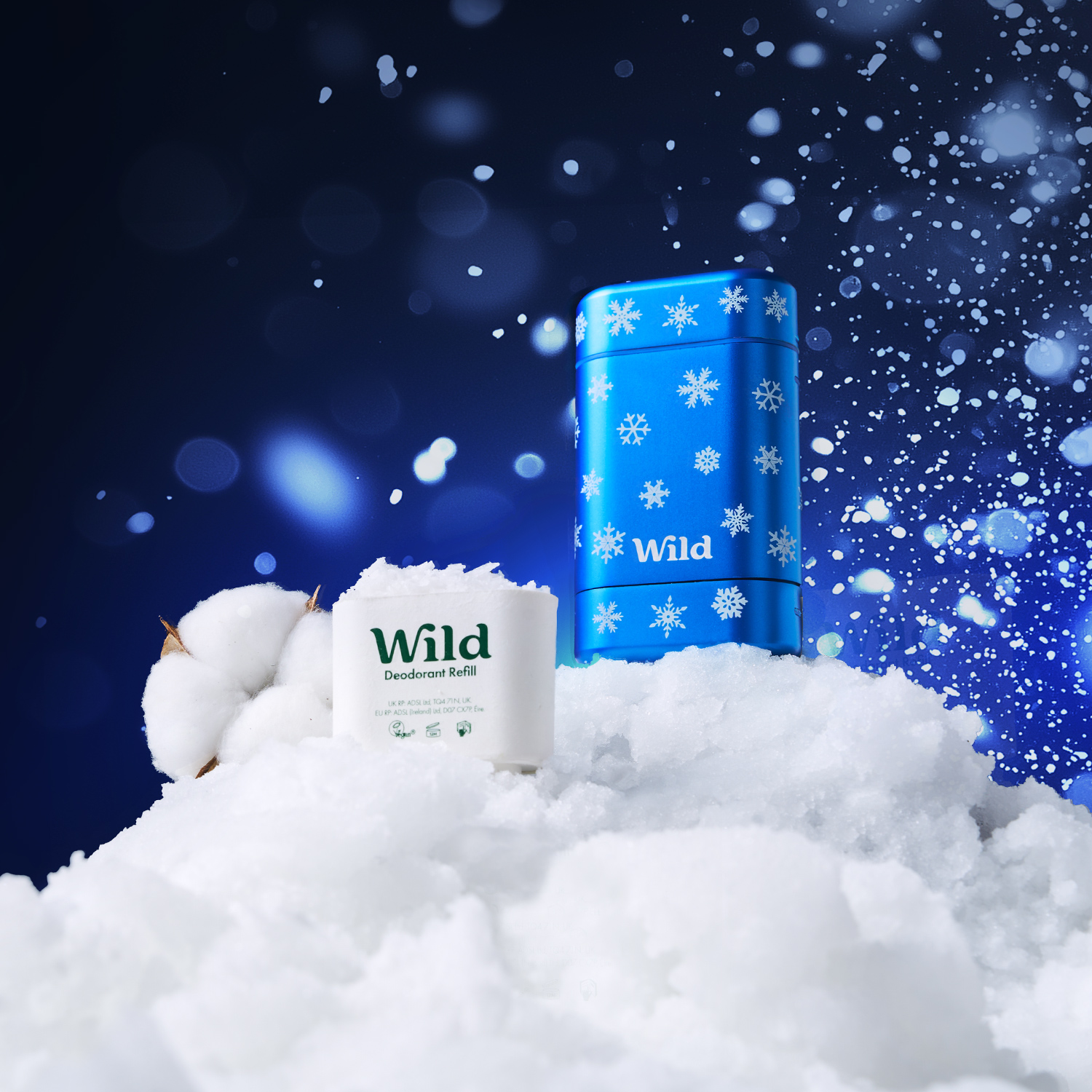 Didascalia: un paio di oggetti seduti sopra un mucchio di neve