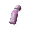 Caption: a purple bottle with the word wija on it