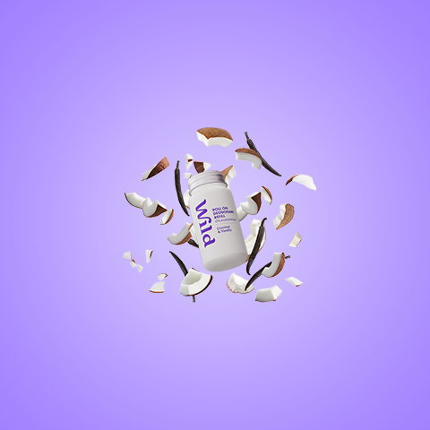 Caption: a bottle of pills falling into the air