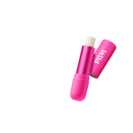 Caption: a pink lipstick stick with the word vega on it