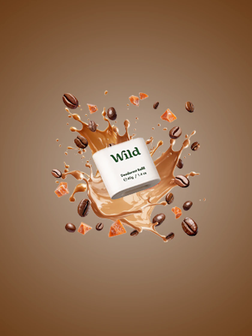 Caption: a package of wada coffee on top of a pile of coffee beans