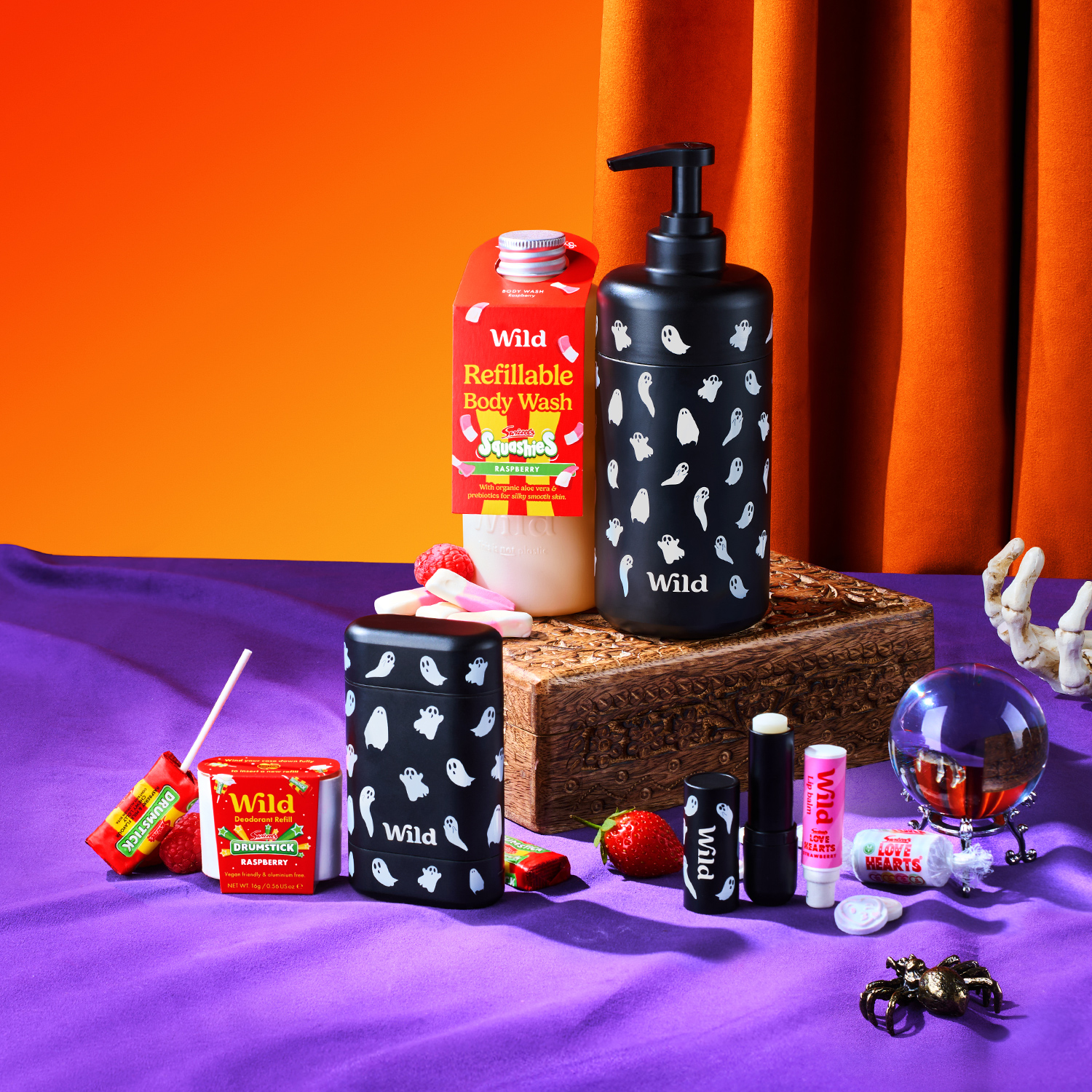 Caption: a table topped with lots of different types of items