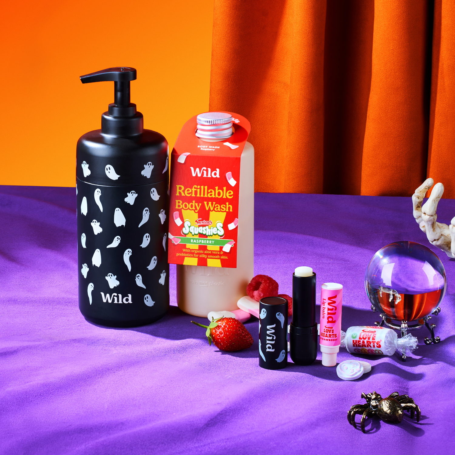 Wild-navullingen omhuld met snoep