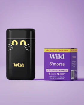 Caption: a box of wild s'mores next to a box of wild s '