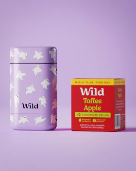 Caption: a box of wild coffee next to a lighter