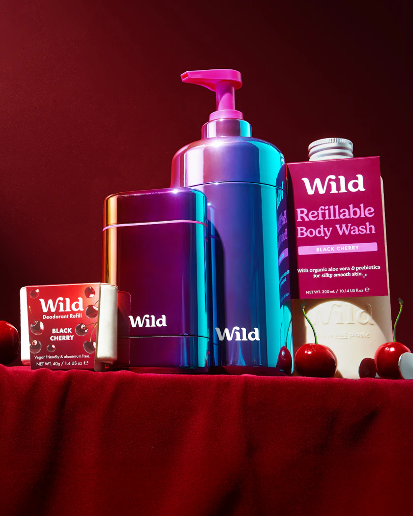 Caption: a table topped with lots of different types of skin care products