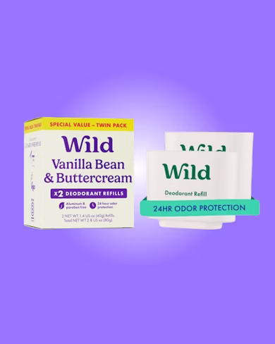 Caption: a package of wild vanilla bean and buttercream