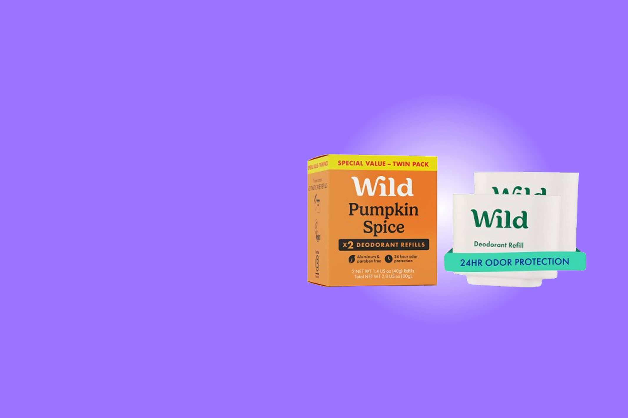 Caption: a box of wild pumpkin spice next to a box of wild pumpkin spice