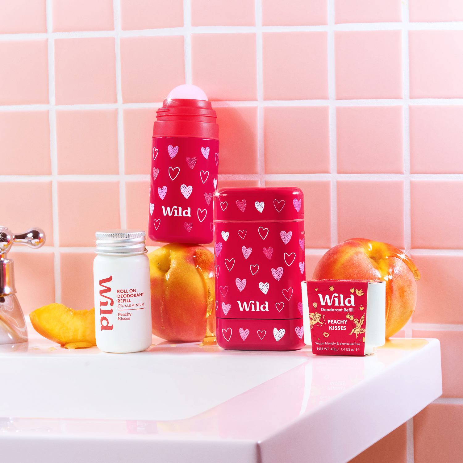 Caption: a white sink topped with a white counter top