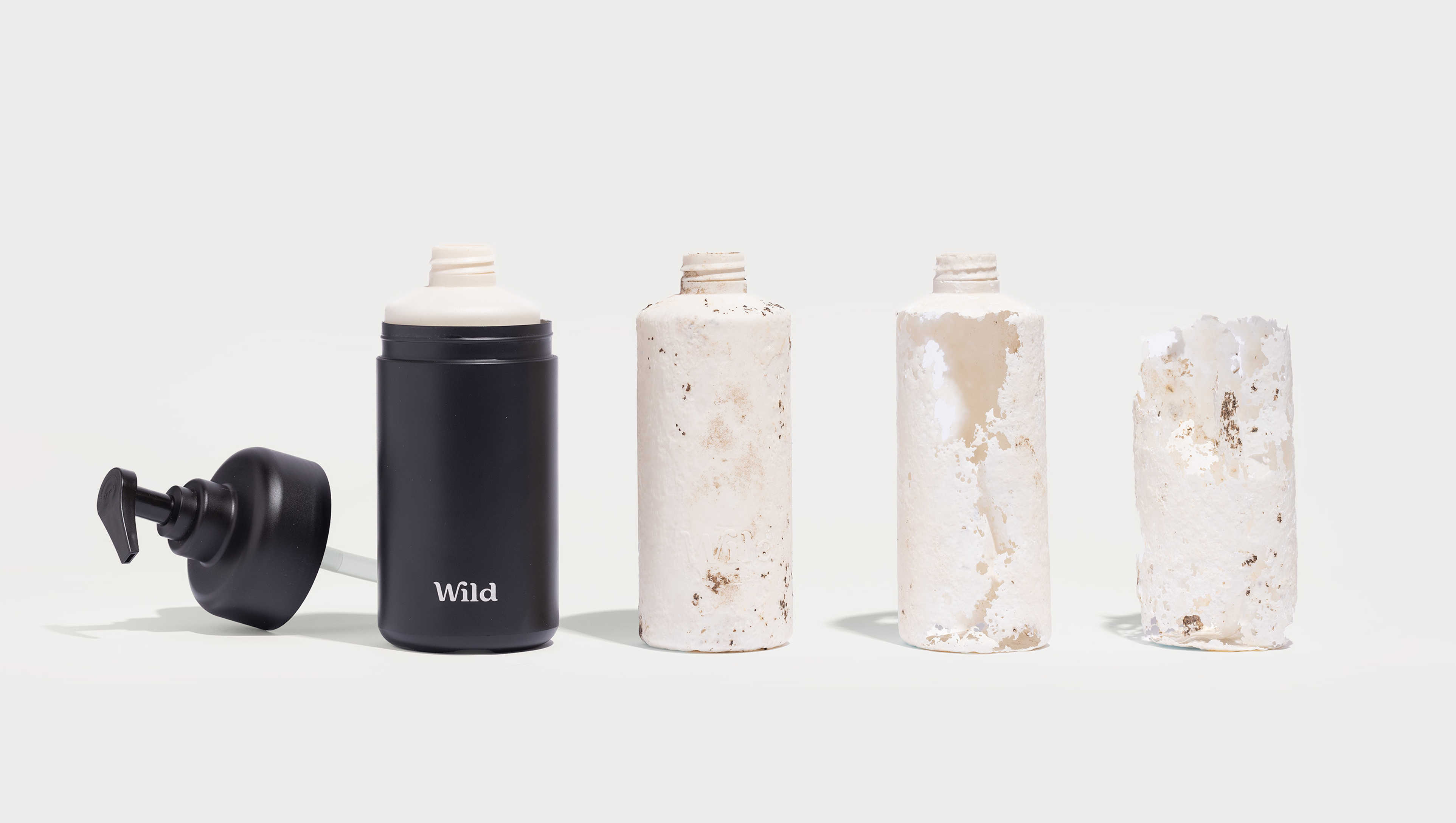 Caption: a couple of bottles that are next to each other