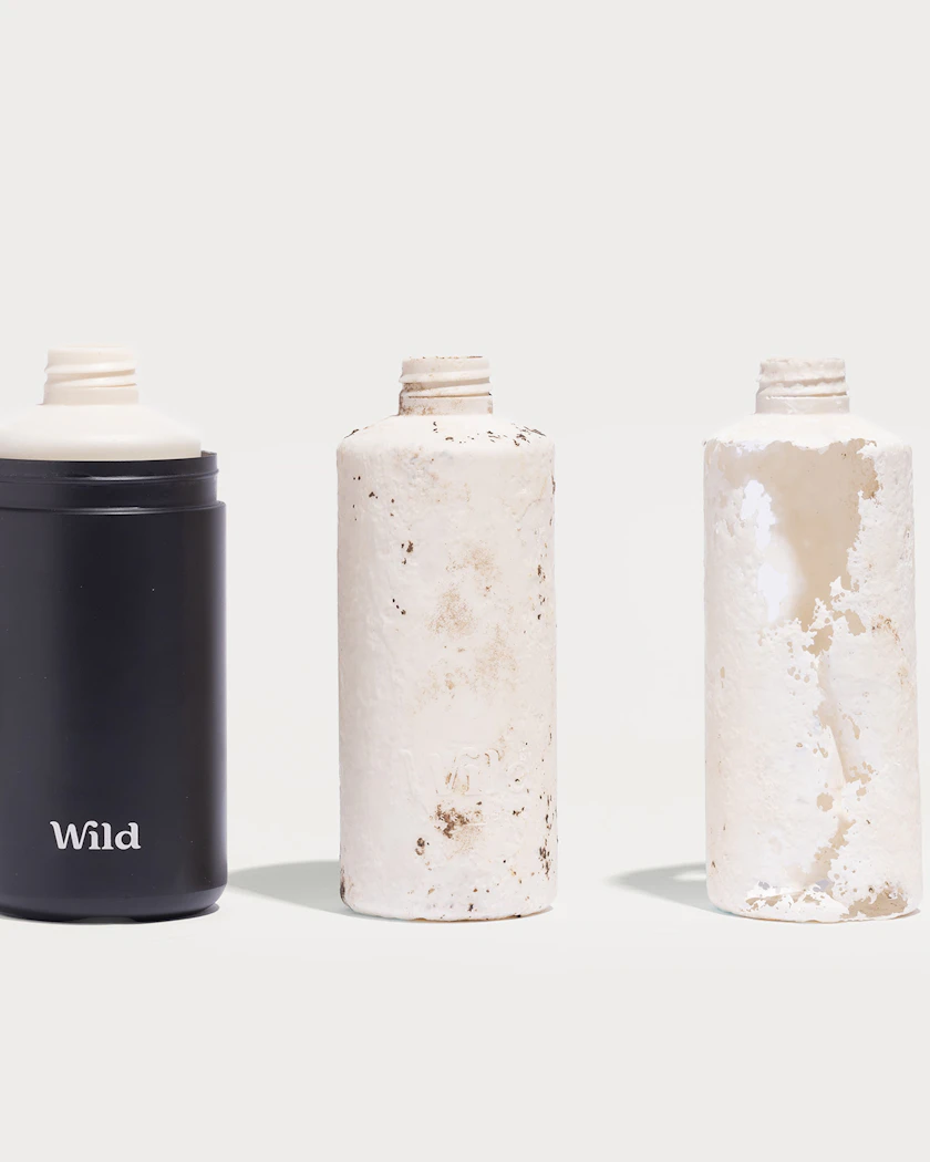 Caption: a couple of bottles that are next to each other