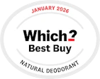 Caption: the logo for which? best buy natural deodorant