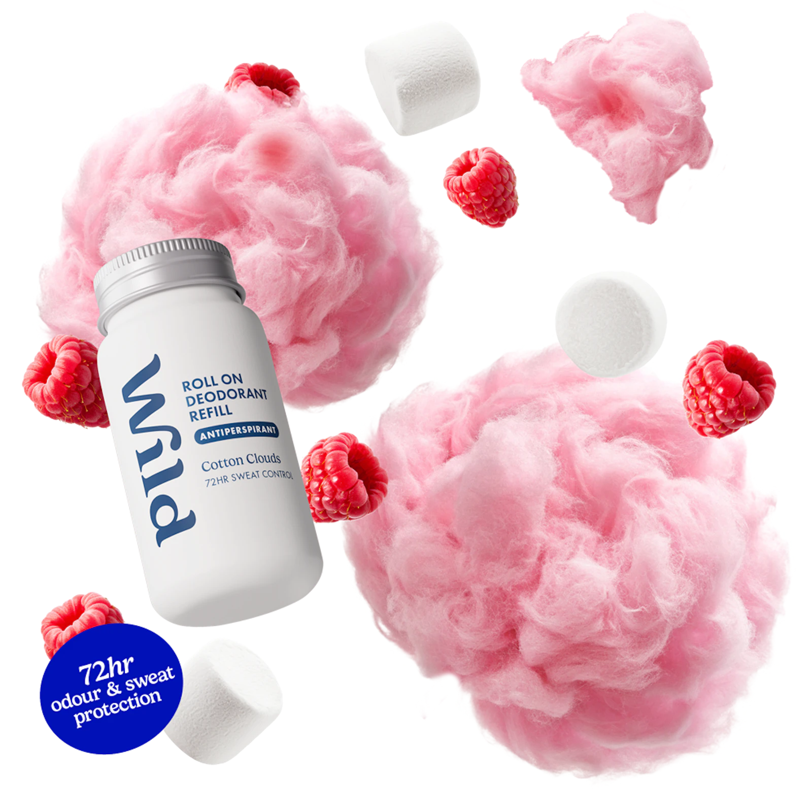 Antitranspirante recargable roll-on