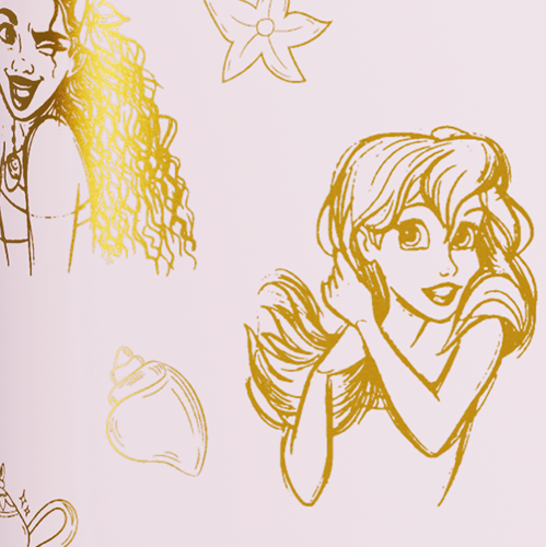 Caption: a drawing of a girl and a boy