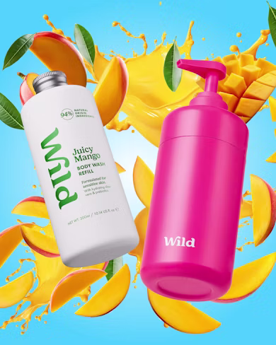 Caption: a bottle of vitamin water next to a bottle of fruit juice