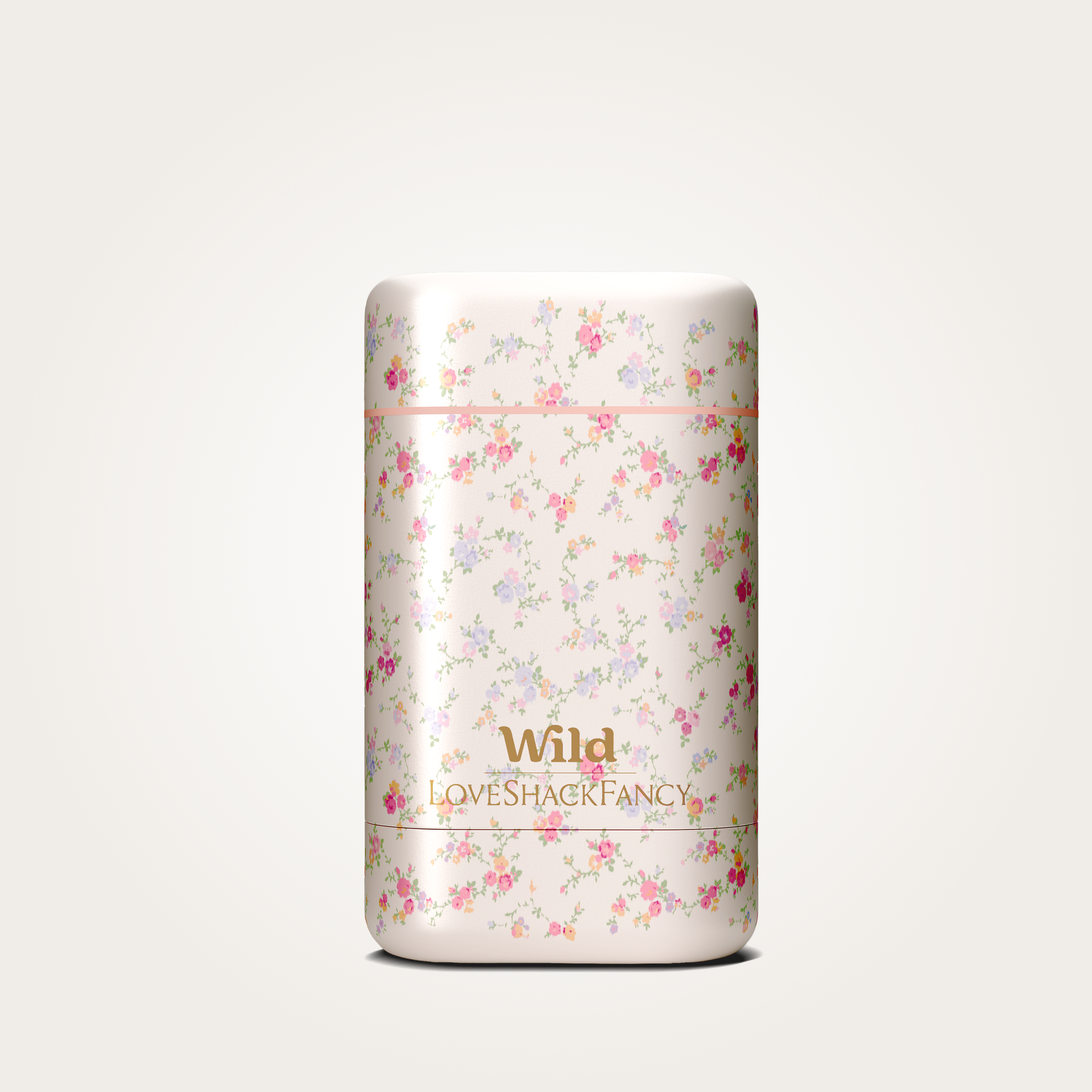 Caption: a flask of wild love - shaped flask on a white background