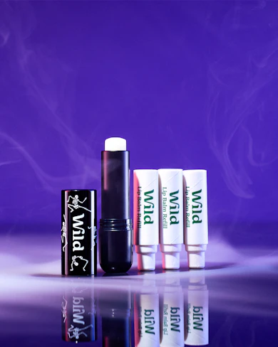 Lip Balm Case & 3 Refills