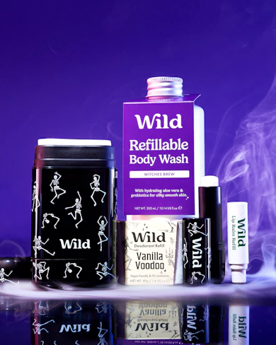 Stick Deo & Lip Balm Case & Refills & 1 Body Wash Refill